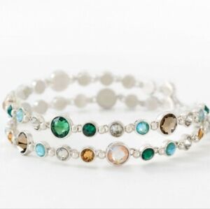 Touchstone Crystal Glam Bracelet, Earth NIB